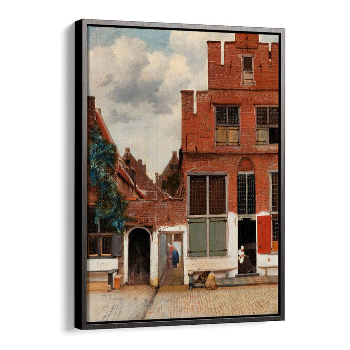 THE LITTLE STREET (CA. 1658) BY JOHANNES VERMEER, VINTAGE PAINTINGS