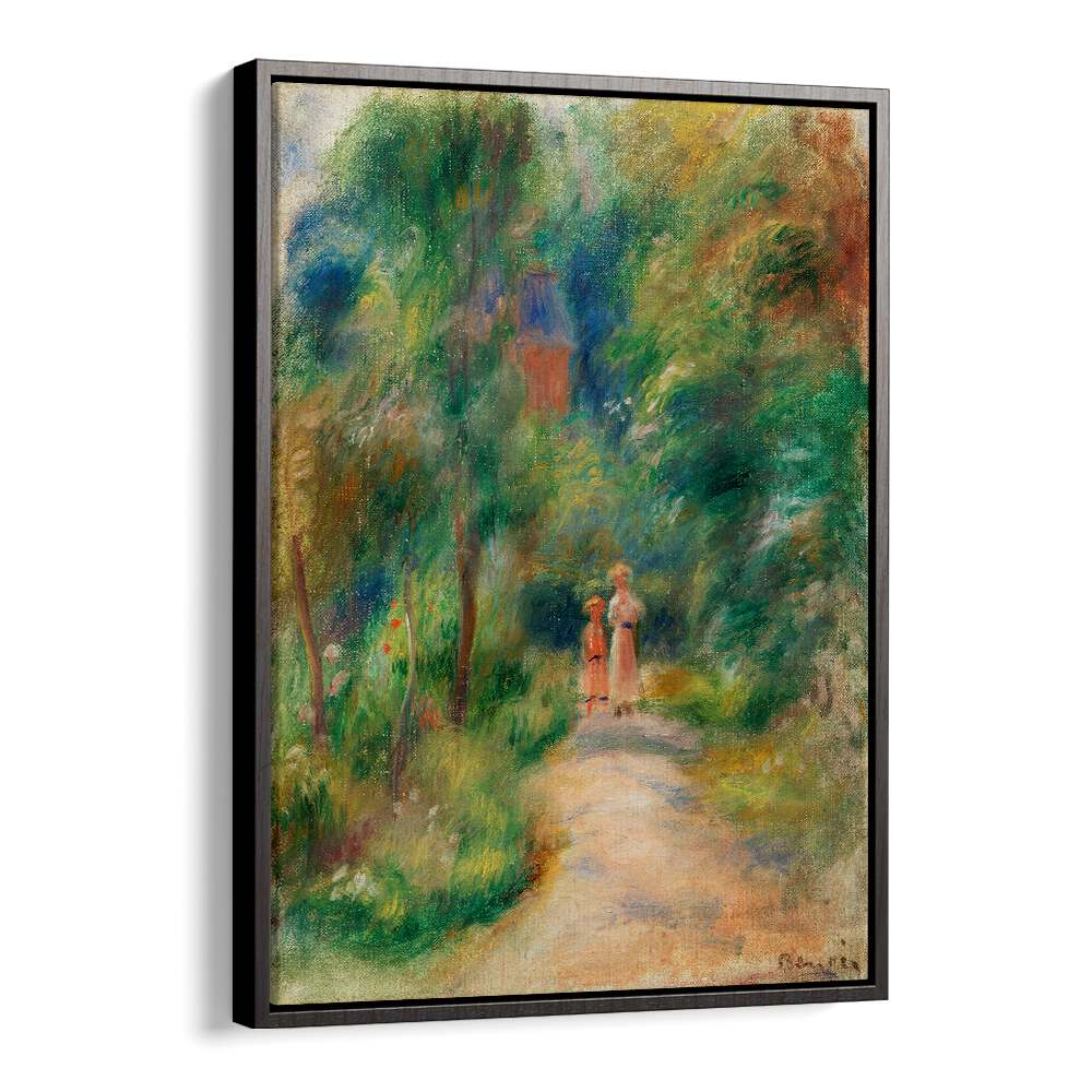 TWO FIGURES ON A PATH : DEUX FIGURES DANS UN SENTIER (1906) , VINTAGE PAINTINGS