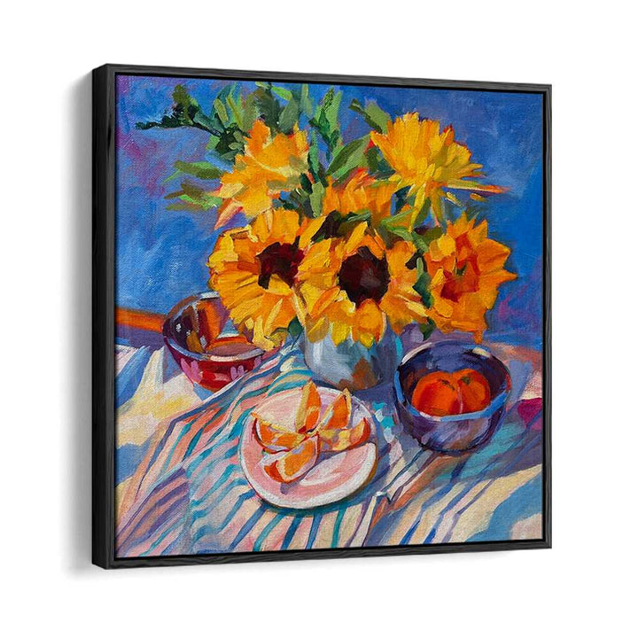 MORNING , FLORAL FLOWER PAINTINGS