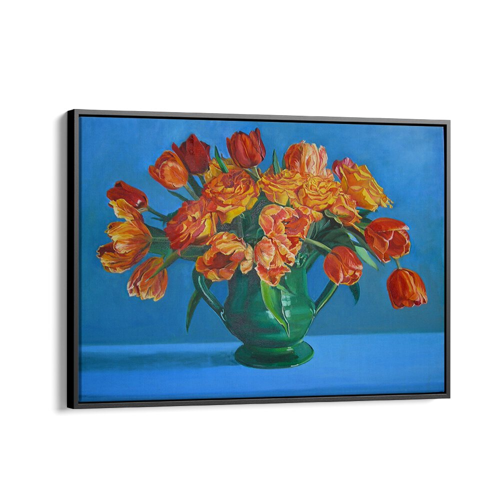 TULIPS , FLORAL FLOWER PAINTINGS