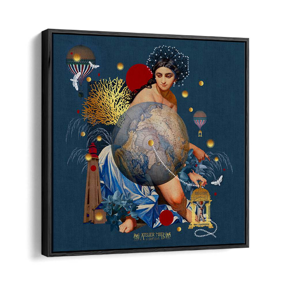 Surreal art print titled "SUPPORT FOR PEACE, SURREAL ART PRINTS" showcasing unity and tranquility for your space.