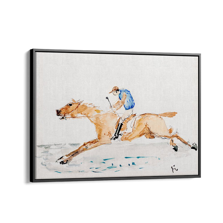 JOCKEY AU GALOP (CA.1878) , VINTAGE PAINTINGS