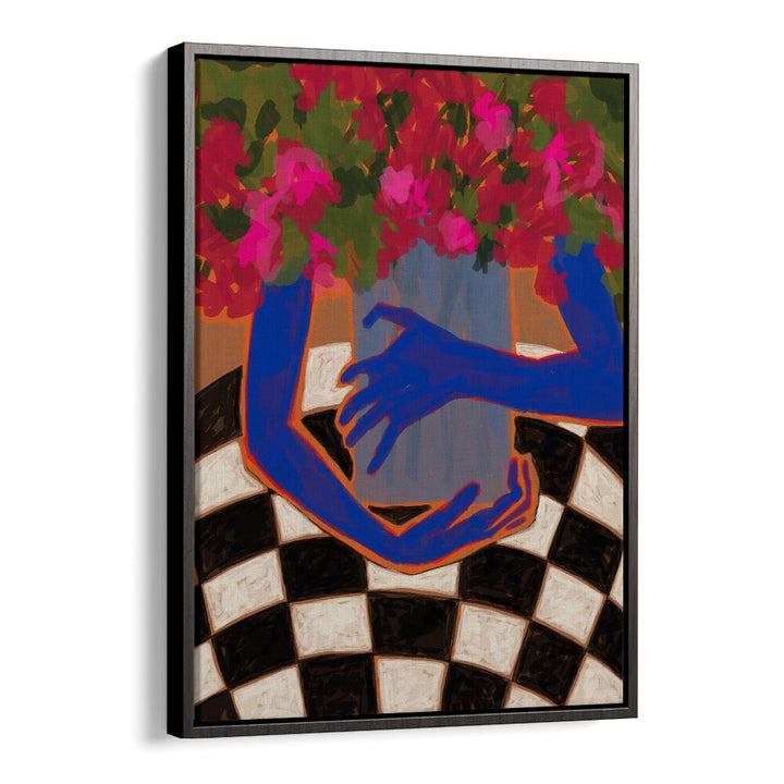 IN  THE MORNING , FLORAL FLOWER PAINTINGS