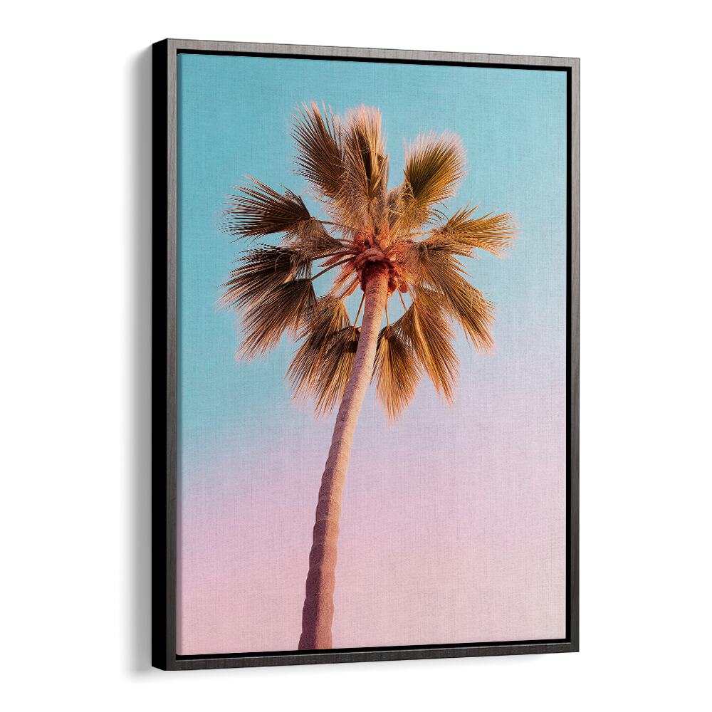 Enhance your space with THE PASTEL PALM, BEACH PAINTINGS by Philippe Hugonnard, showcasing tropical elegance.