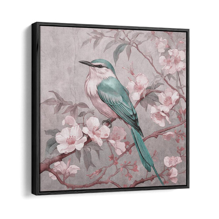 CHINOISERIE BIRD SPRING VIBES III BY ANDREA HAASE , WILDLIFE POSTERS, WILDLIFE PAINTINGS