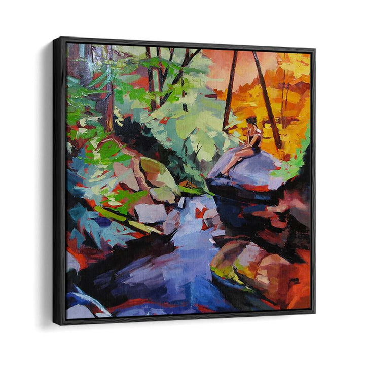 MILFROD BROOK , LANDSCAPE PAINTINGS
