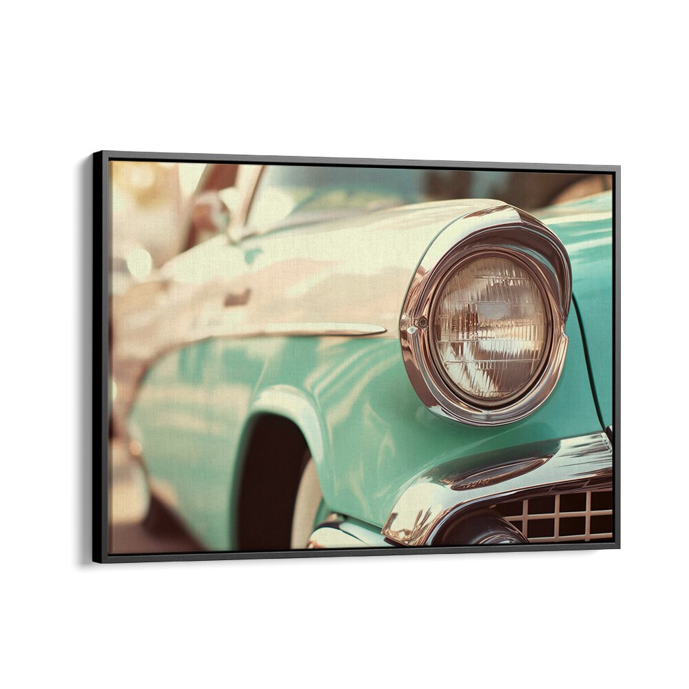 Classic vintage car close-up, perfect for VINTAGE CAR VIBES, CAR POSTERS by Philippe Hugonnard. Elevate your space!