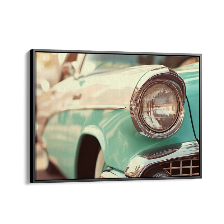 Classic vintage car close-up, perfect for VINTAGE CAR VIBES, CAR POSTERS by Philippe Hugonnard. Elevate your space!