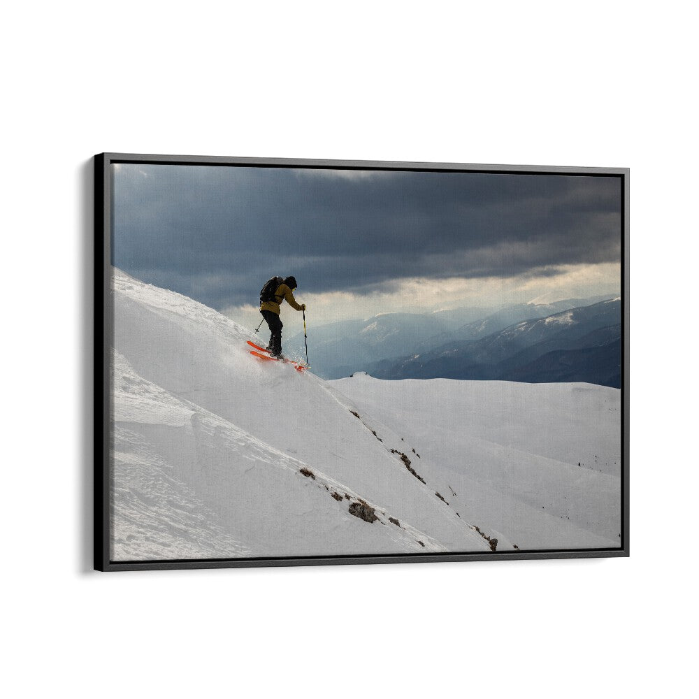  painting - FREERIDE SKI by Asianmonk