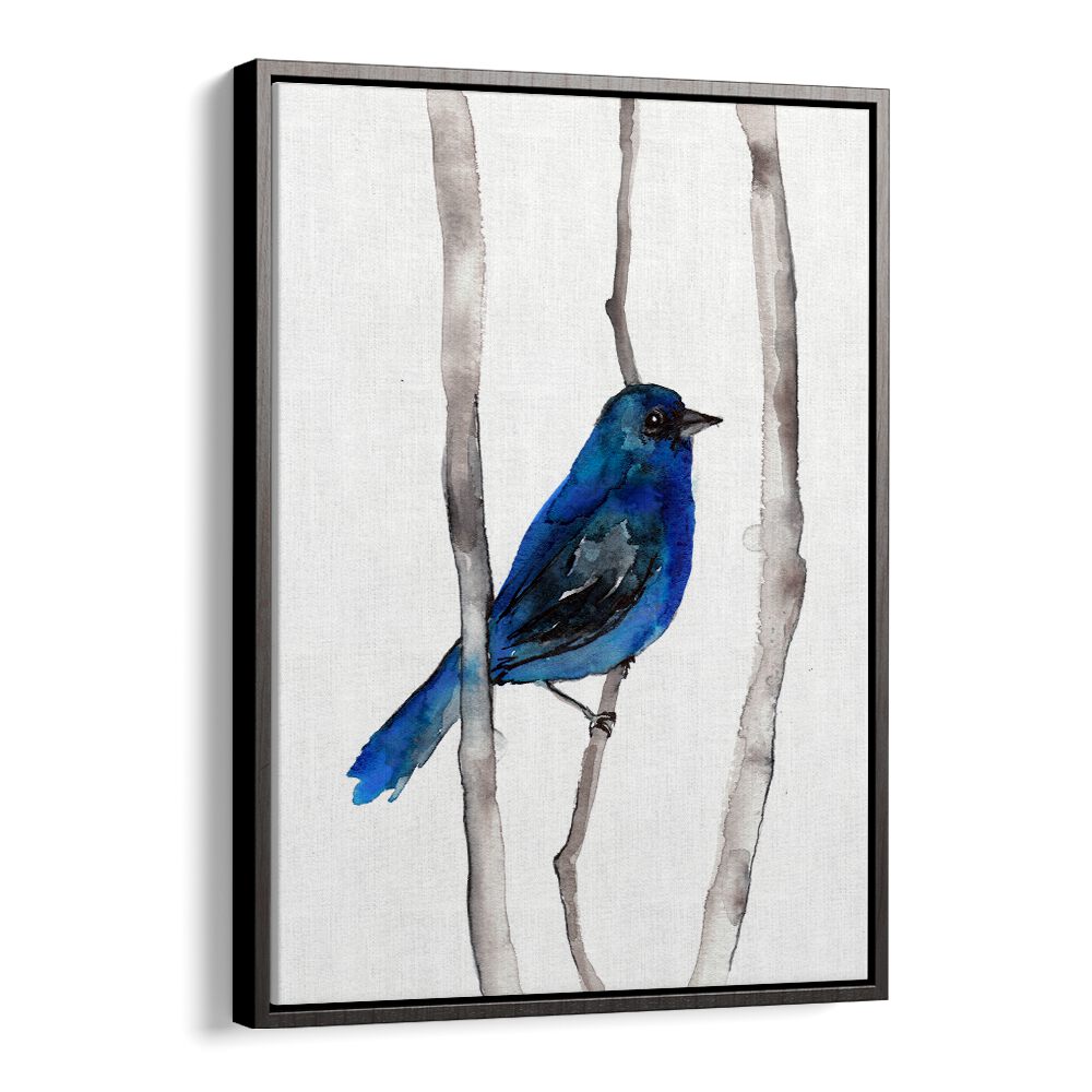 INDIGO BUNTING , ANIMAL PAINTINGS