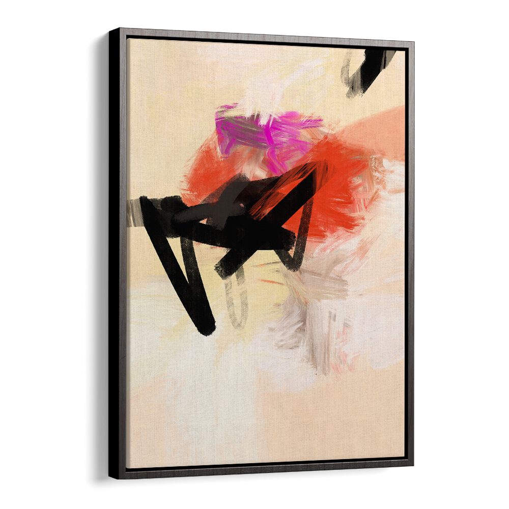 Vibrant colors and dynamic shapes in MIND TRIP I, ABSTRACT PAINTINGS evoke creativity and mental well-being.