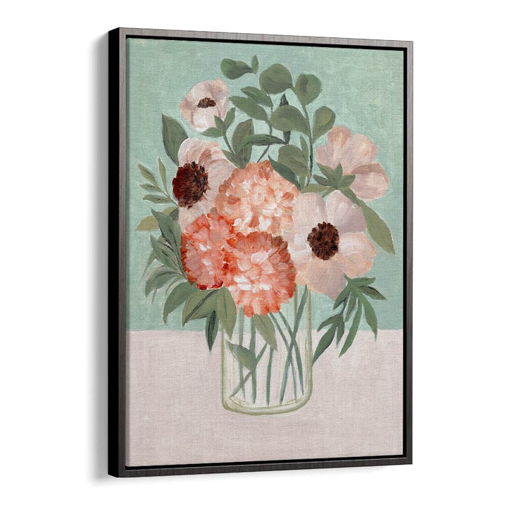 GARDEN BEAUTIES , FLORAL FLOWER PAINTINGS