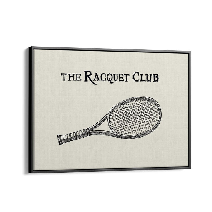 Vintage Tennis Racquet Illustration showcasing classic sports art, perfect for enthusiasts. Ideal for sports posters collection.