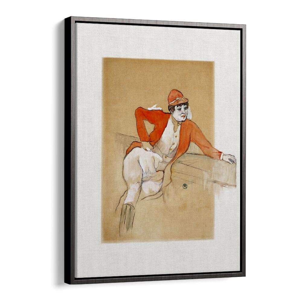 LA MACARONA IN THE COSTUME OF A JOCKEY (1893)  , VINTAGE PAINTINGS