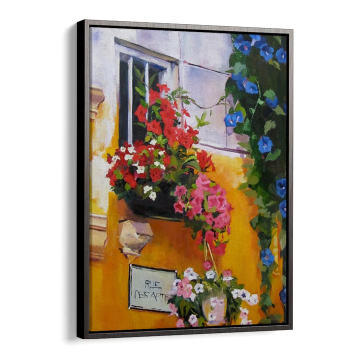 SUMMER IN CENTRAL PARK , FLORAL FLOWER PAINTINGS