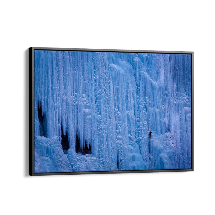 ICE CLIMBER BY MICHAEL ZHENG , LANDSCAPE PHOTO PRINTS