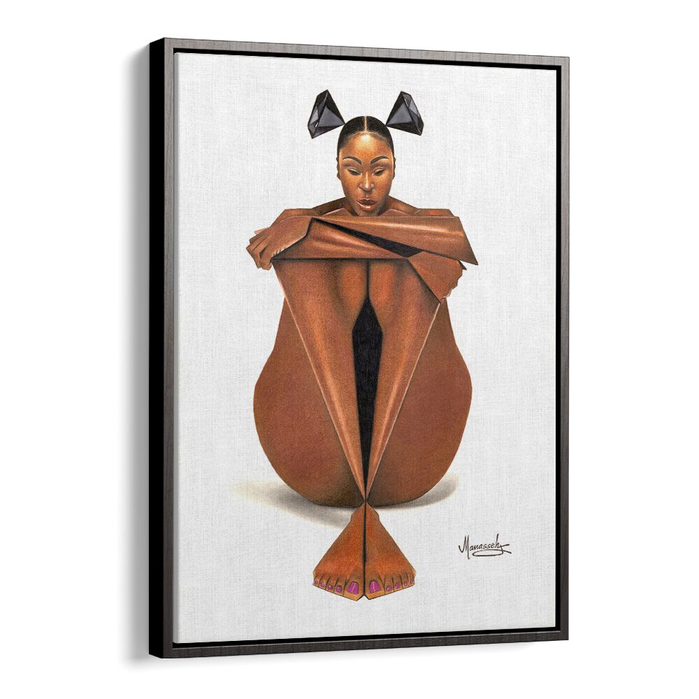 Striking BLACKDIAMOND, PORTRAITS artwork showcasing elegance and artistry in figurative illustration. Perfect for decor.