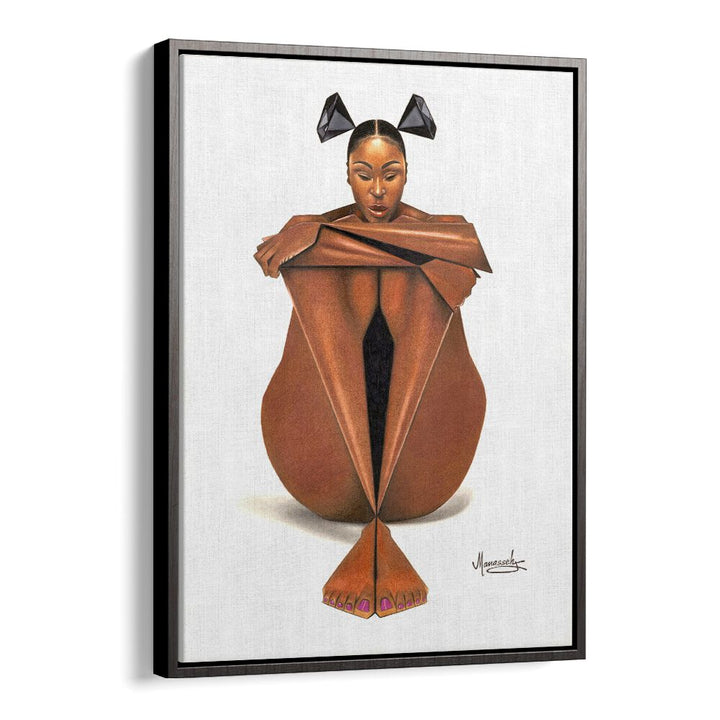 Striking BLACKDIAMOND, PORTRAITS artwork showcasing elegance and artistry in figurative illustration. Perfect for decor.