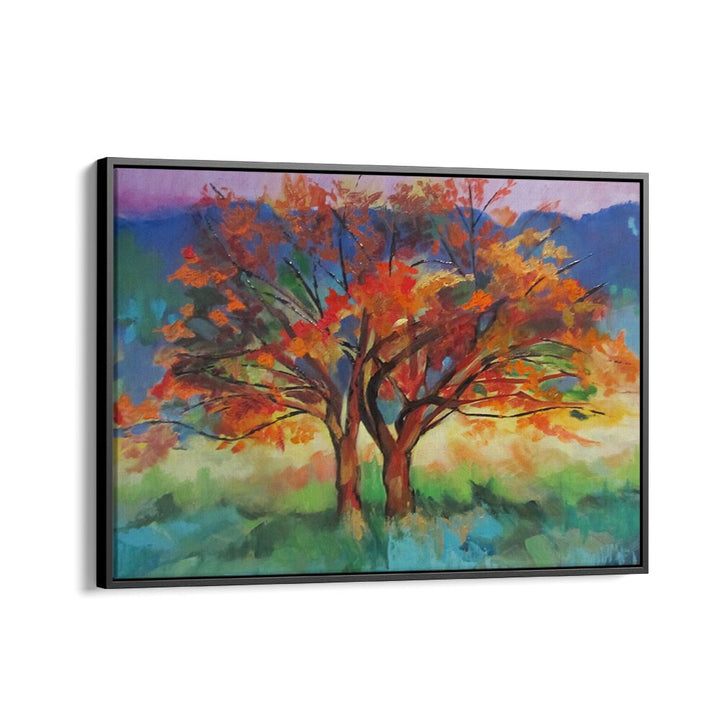 AUTUMN ARRIVAL , LANDSCAPE PAINTINGS