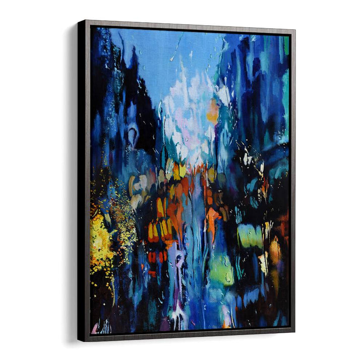 RAINY DAY NEW YORK , ABSTRACT PAINTINGS