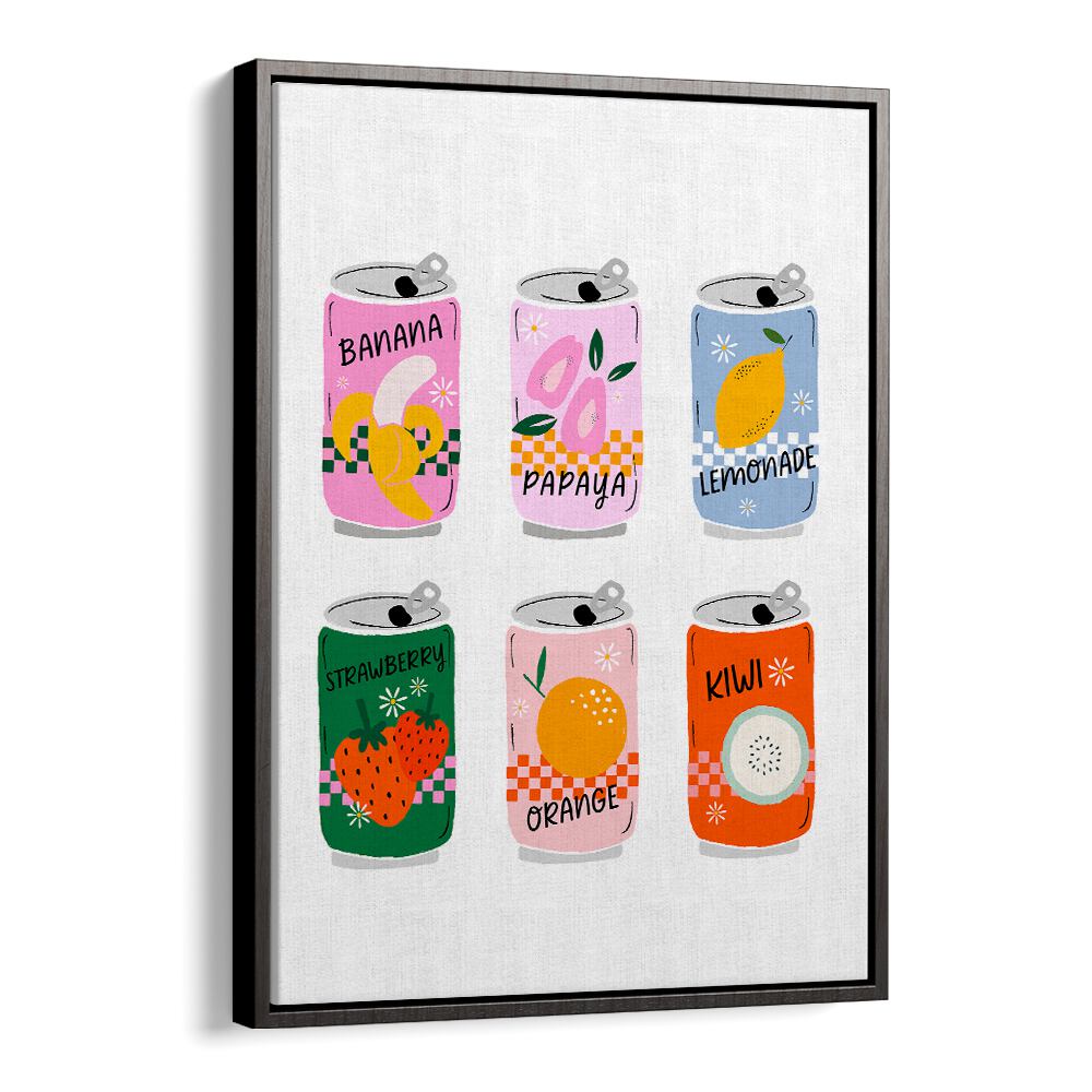 RETRO CANS BY DUCHESS PLUM , WALL ART PRINTS