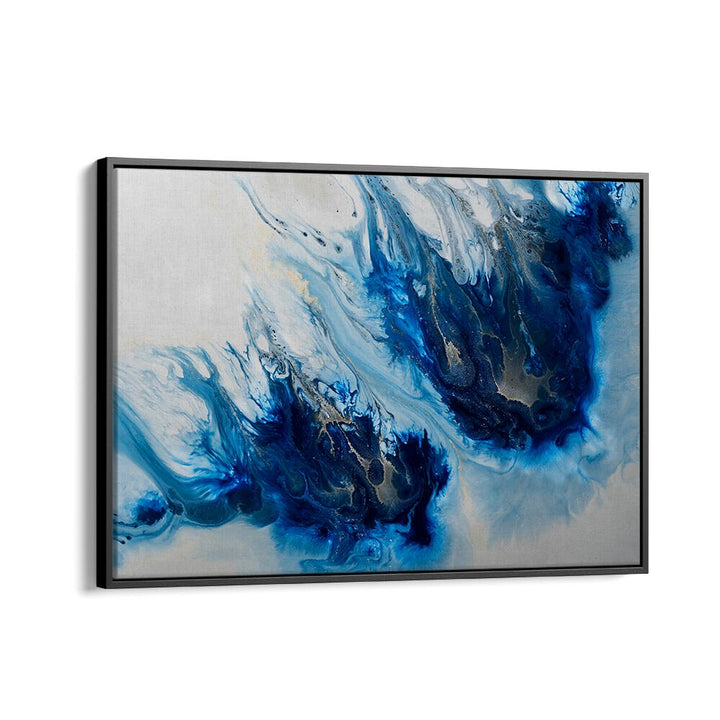 Vibrant blue hues in the POPULAR - VIBRANCE, ABSTRACT PAINTINGS bring energy and elegance to any space.
