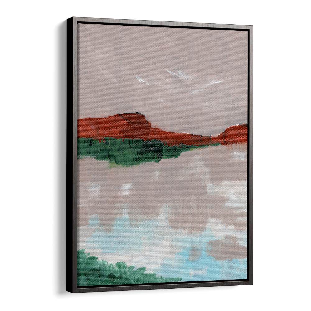 LANDSCAPE WITH A LAKE , LANDSCAPE PAINTINGS
