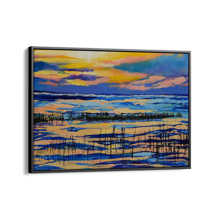 PAINES CREEK AT SUNSET , LANDSCAPE PAINTINGS