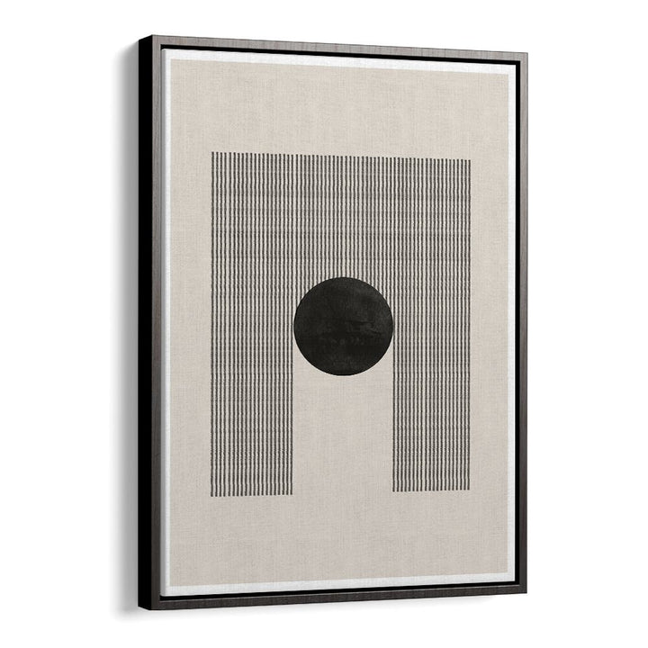 BLACK GEOMETRIC SHAPES BY THE MIUUS STUDIO , ABSTRACT PAINTINGS, ABSTRACT ART PRINTS