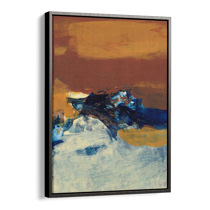 Elegant CORRELATIONS II, ABSTRACT PAINTINGS adding style and inspiration to your workspace with vibrant colors and textures.