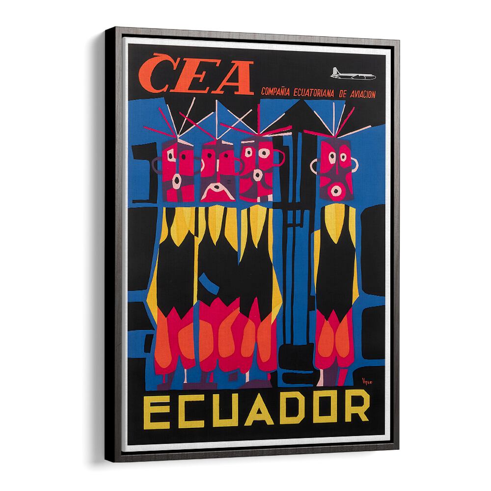 ECUADOR , VINTAGE TRAVEL POSTERS