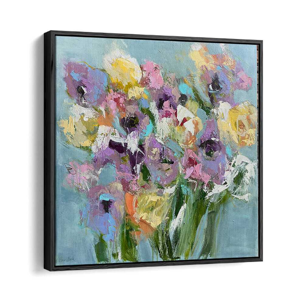 Vibrant colorful blossoms in floral flower paintings enhance any space with nature's beauty and artistic flair.