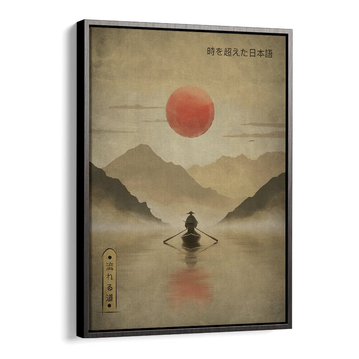 Experience tranquility with RIVER OF SOLITUDE, JAPANESE PAINTINGS, capturing serene beauty and reflection.