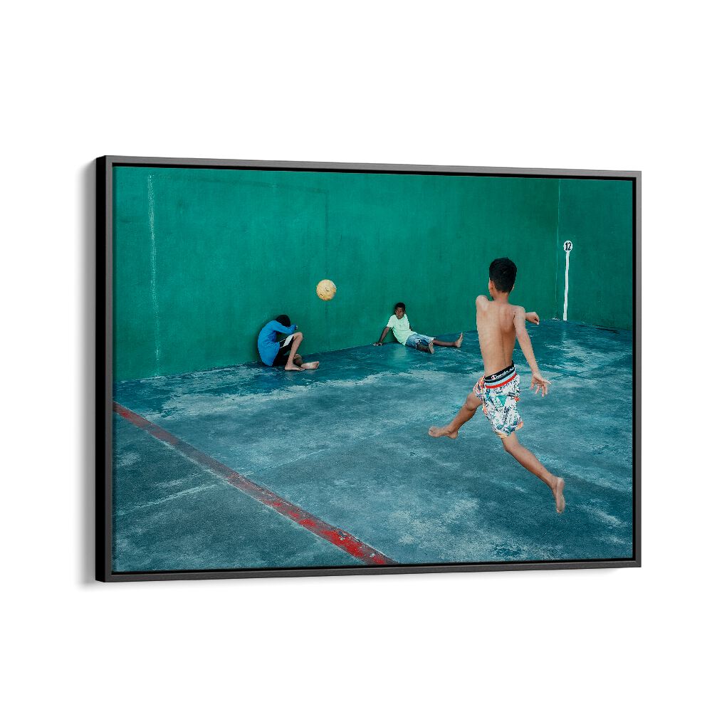 ABSTRACT painting - FOOTBALL III by Asianmonk