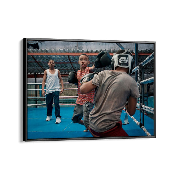 ABSTRACT painting - BOXING SCHOOL by Asianmonk