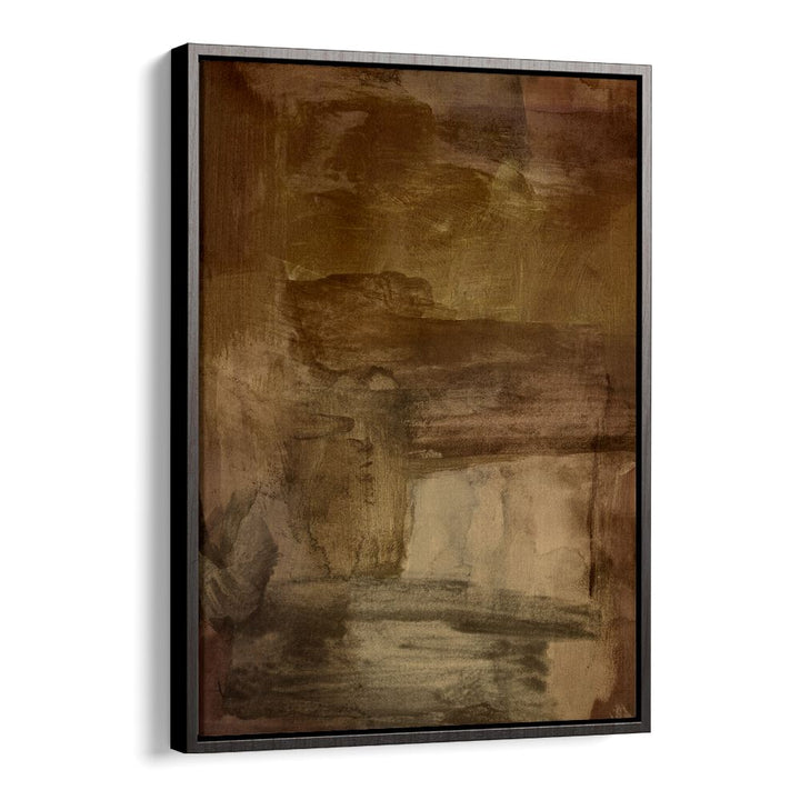 YESTERDAYS WISHES II, ABSTRACT PAINTINGS showcases rich earthy tones, perfect for any modern decor.