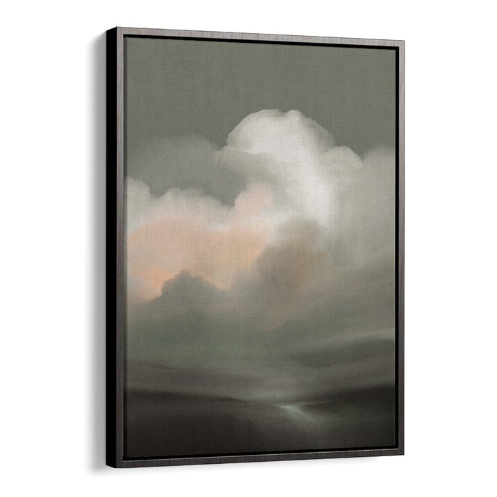 Elegant TEMPESTA, ABSTRACT PAINTINGS feature soft clouds and muted colors, perfect for enhancing any living space.