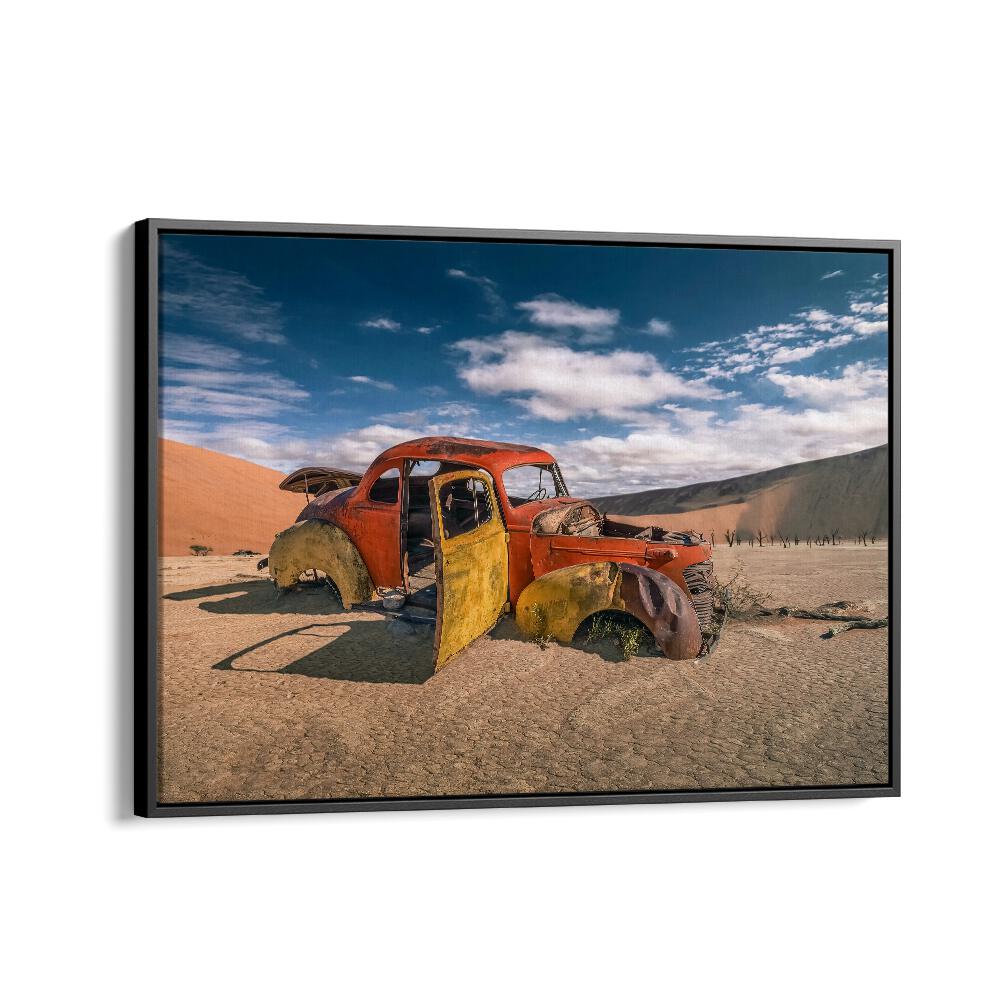 ABSTRACT painting - DESERT CAR by Asianmonk