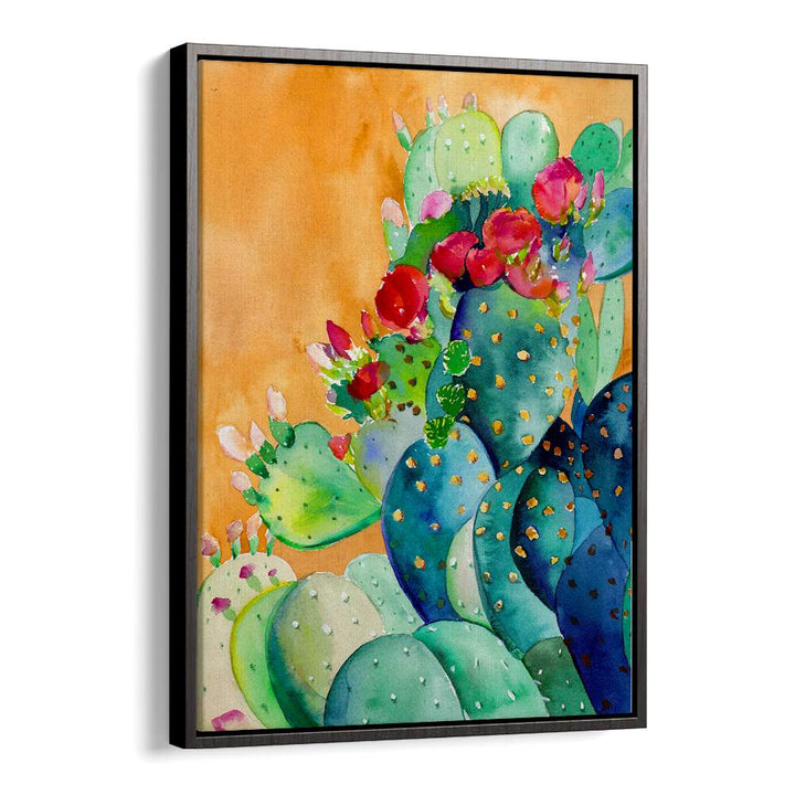CACTUS GARDEN , FLORAL FLOWER PAINTINGS