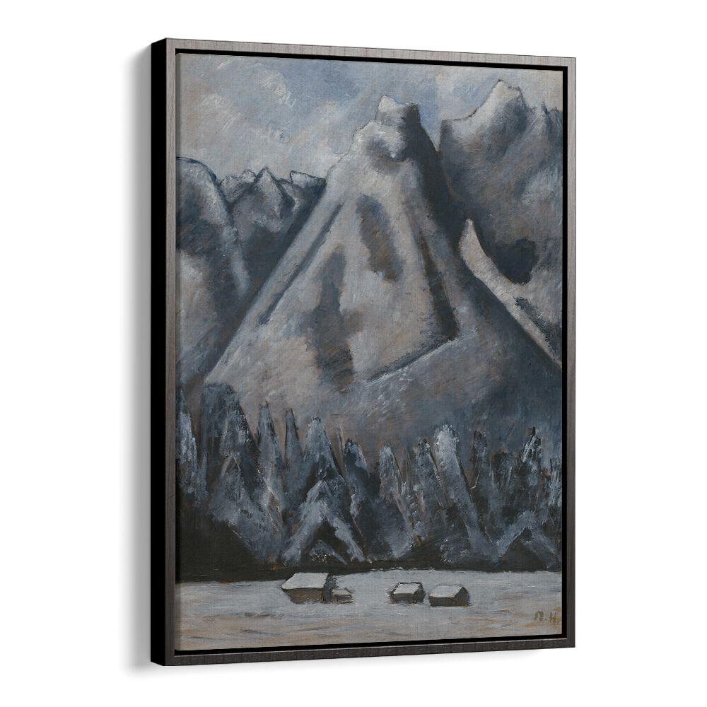 WAXENSTEIN PEAKS, GARMISCH-PARTENKIRCHEN (CA. 1933–1934)  , VINTAGE PAINTINGS