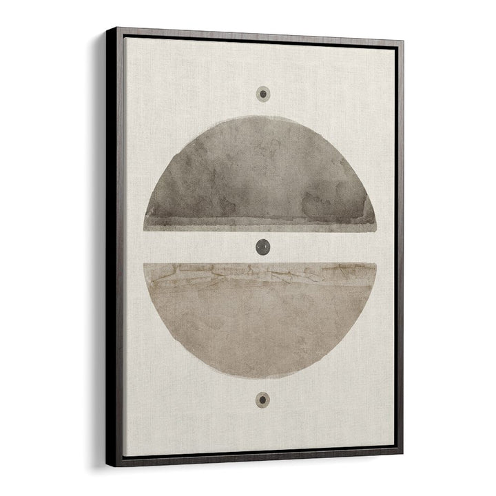 Sophisticated Taupe Enigma, Geometric Art Prints featuring abstract 3D shapes, perfect for modern decor.