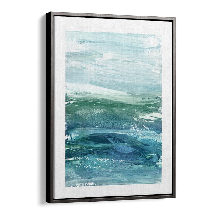 WAVES IN WAVES, ABSTRACT PAINTINGS brings a serene ocean vibe to your space with its stunning art and functionality.