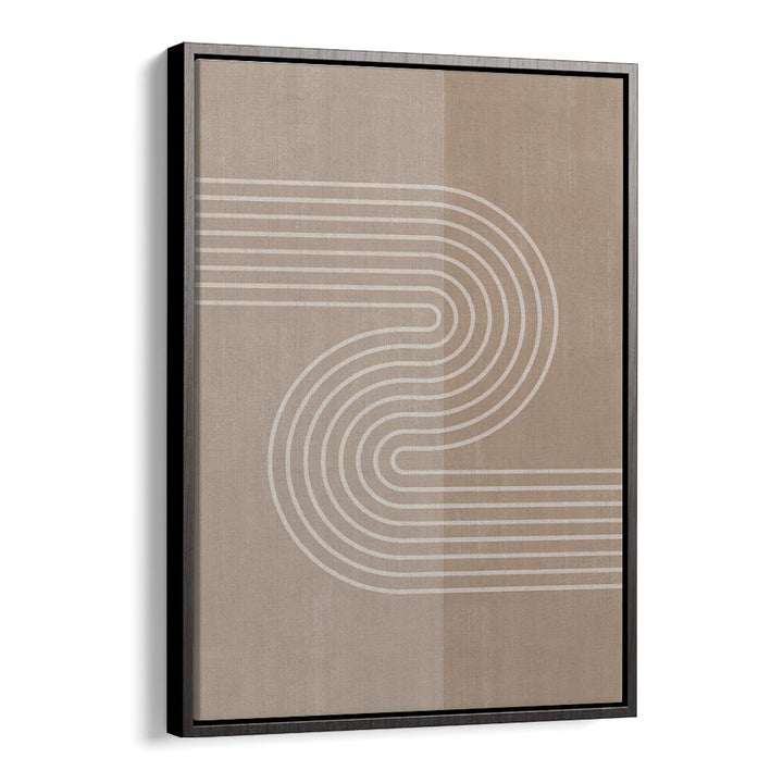 Stylish MINIMAL SIMPLE ARCH II, ABSTRACT PAINTINGS featuring elegant curves, perfect for modern home decor.