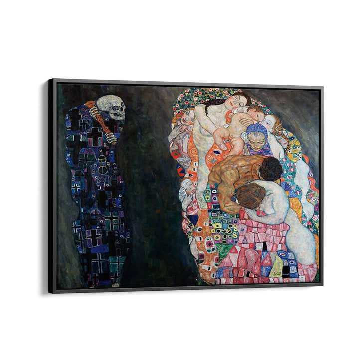 DEATH AND LIFE (1910-1915) BY GUSTAV KLIMT , VINTAGE PAINTINGS