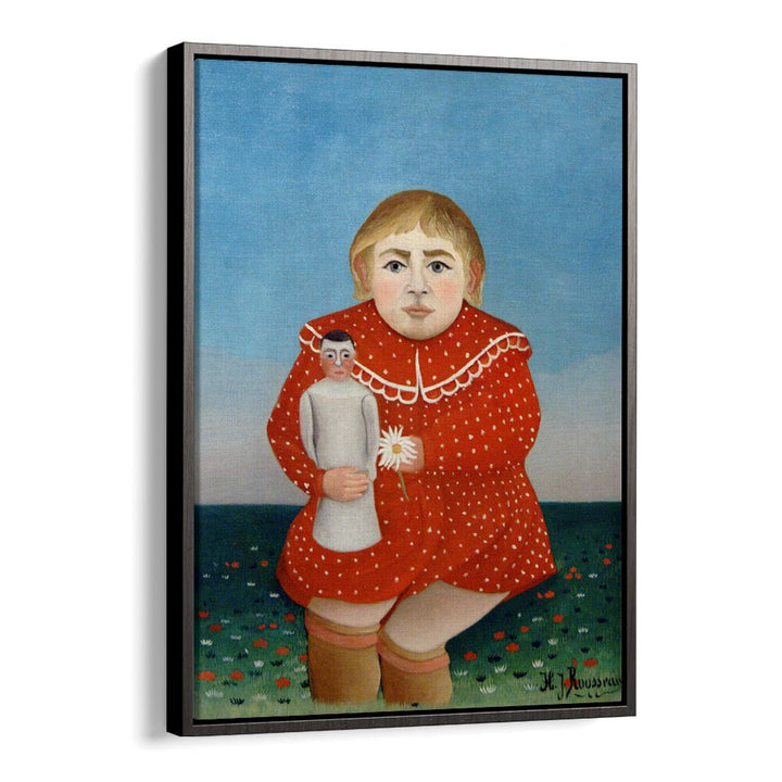 CHILD WITH DOLL (1906) , VINTAGE PAINTINGS