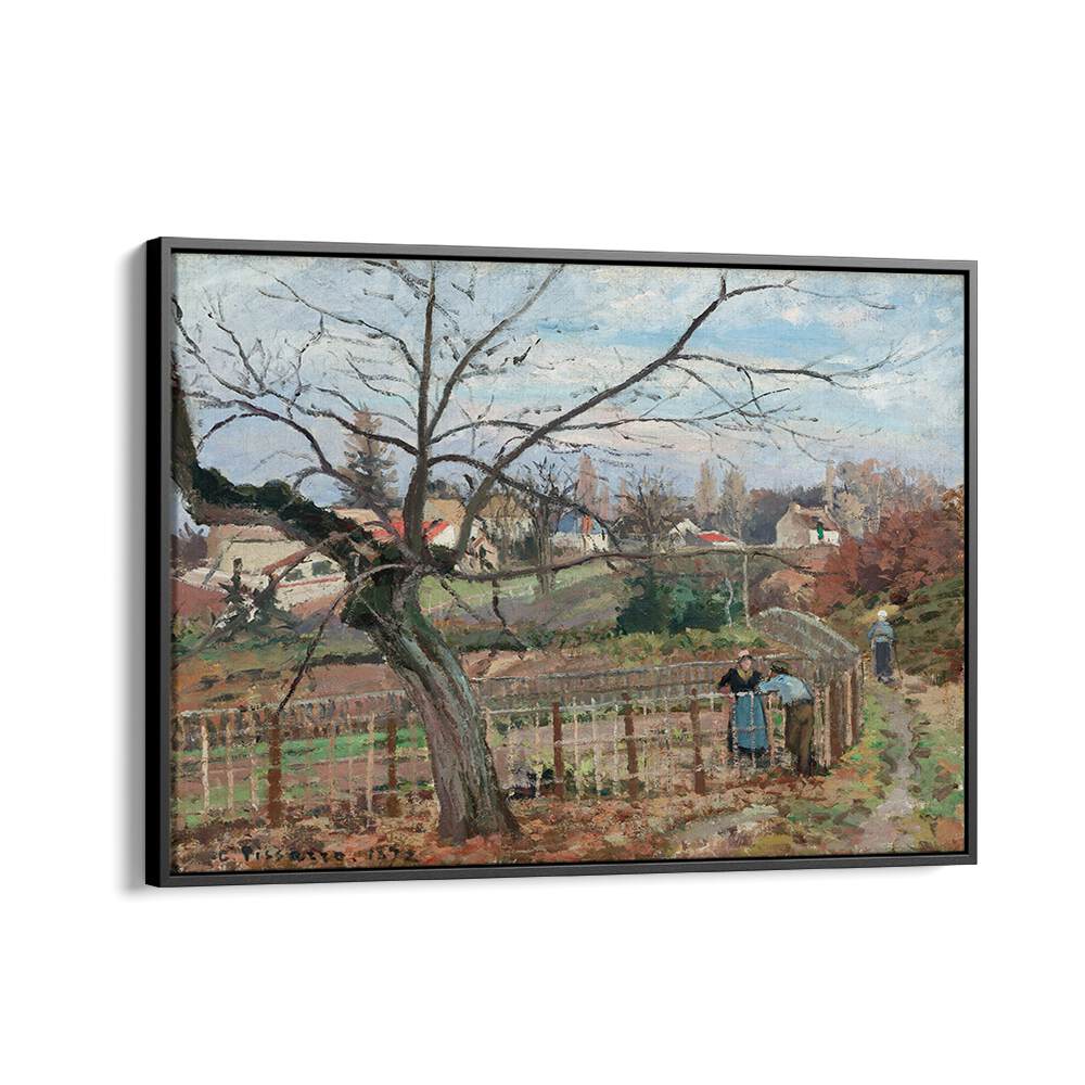 THE FENCE (1872)  , VINTAGE PAINTINGS