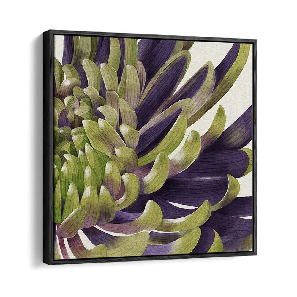 Vibrant CHRYS I, FLORAL FLOWER PAINTINGS showcase modern elegance, perfect for enhancing your home decor.