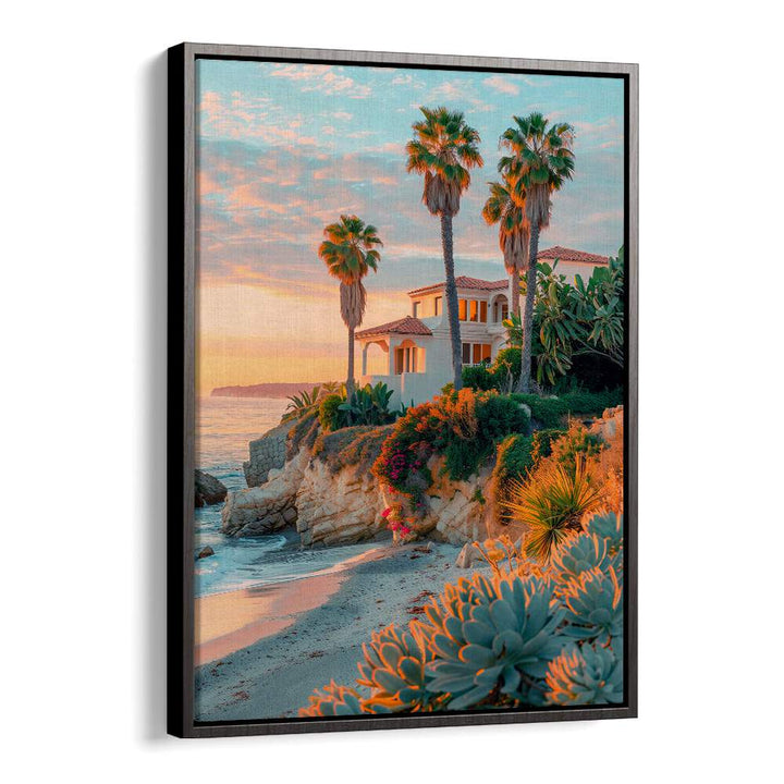 Discover the LAGUNA SUNSET, BEACH PAINTINGS by Philippe Hugonnard, capturing serene coastal evenings in vibrant hues.