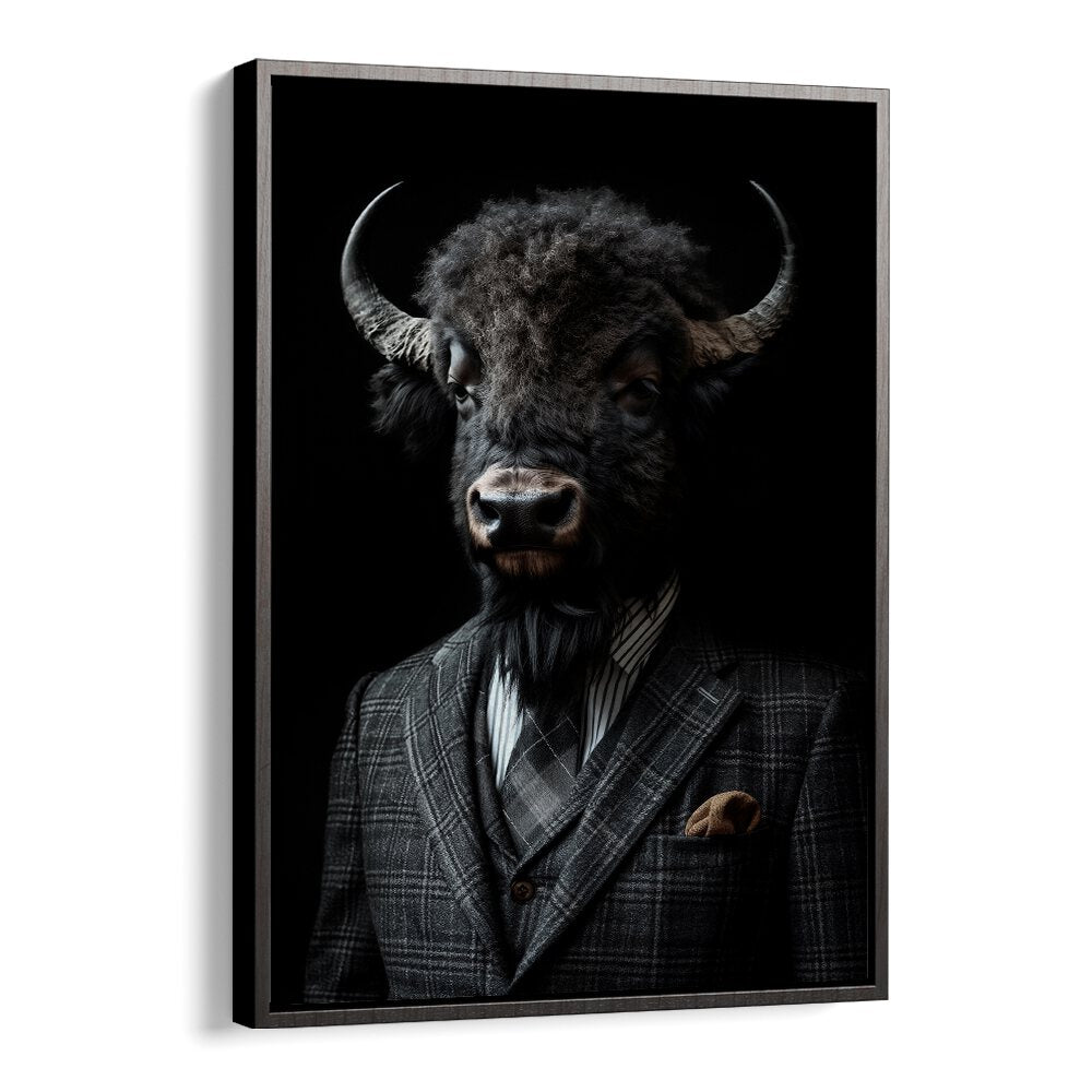 WILD SUITS - BUFFALO , ANIMAL PAINTINGS