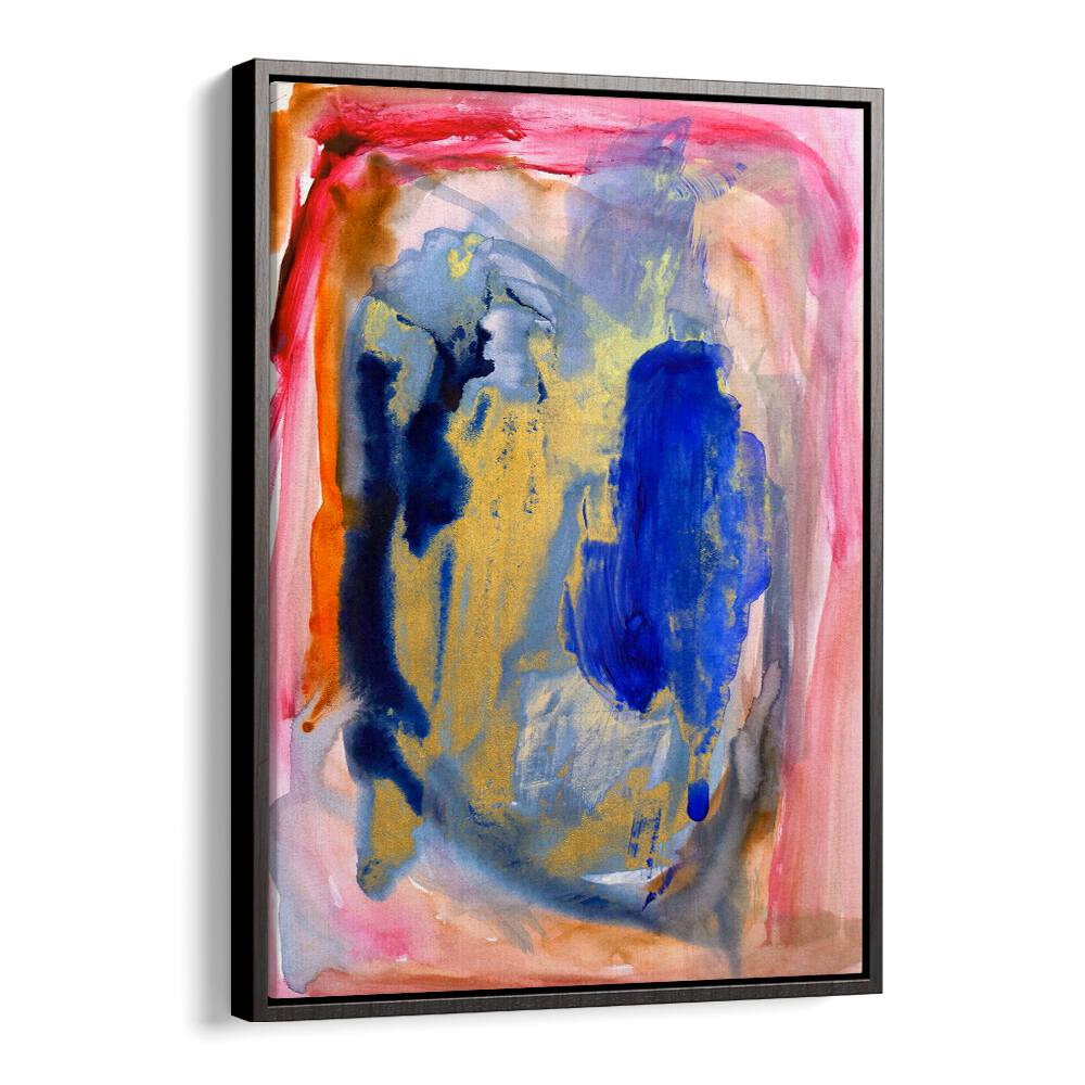 Vibrant PASSION I, ABSTRACT PAINTINGS showcasing bold colors and dynamic textures, perfect for modern decor.